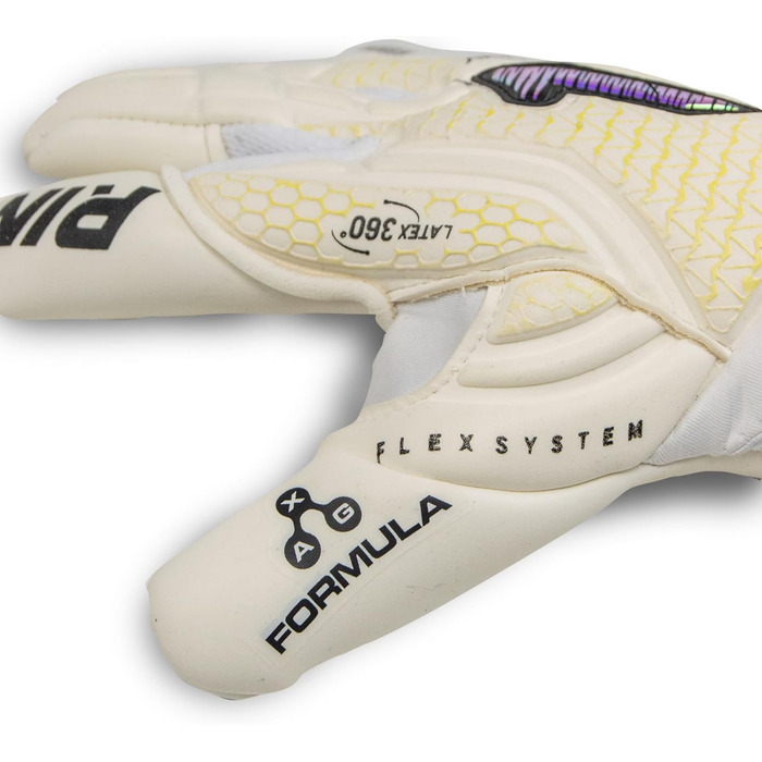 Воротарські рукавички Rinat Aries Nemesis Pro для дорослих, білі, розмір 7