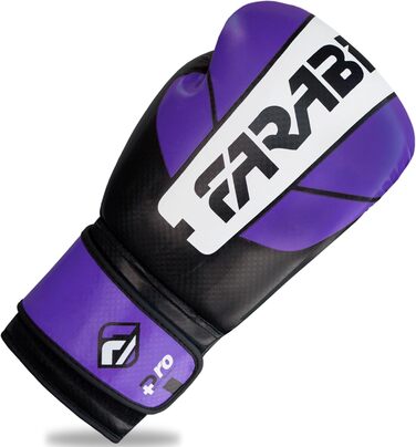 Боксерські рукавички Farabi Sports 10-16 унцій для тренувань, спарингів, кікбоксингу, MMA, Муай Тай, чоловічі та жіночі