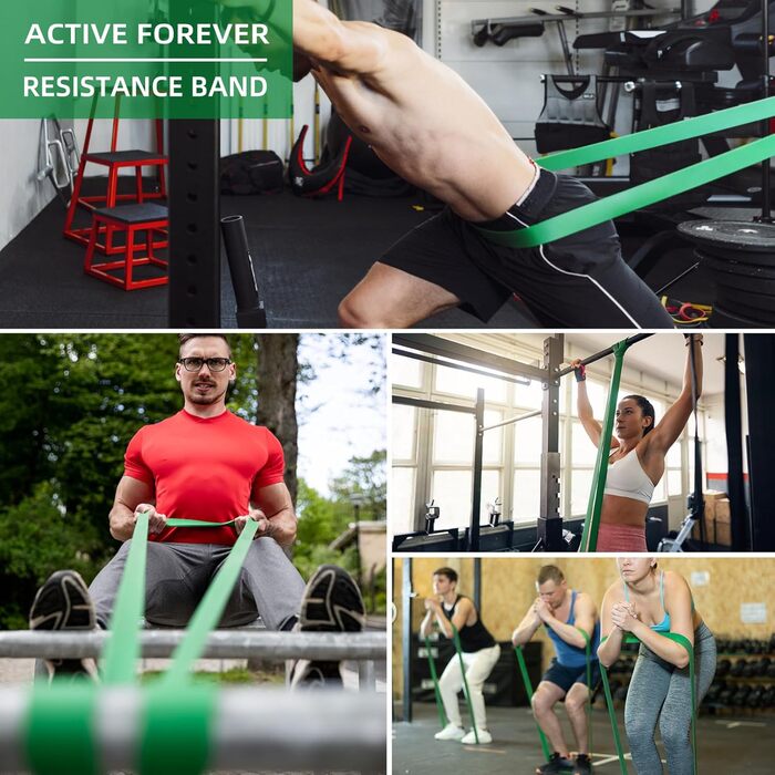 Резиновий фітнес-стрічка ACTIVE FOREVER для силових тренувань, пілатесу, йоги