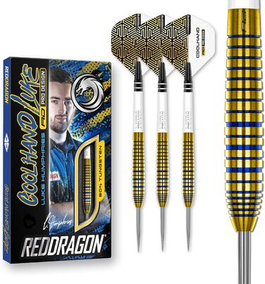 Дротики RED DRAGON Luke Humphries TX Series Tungsten Steeltip (22 г, 4)