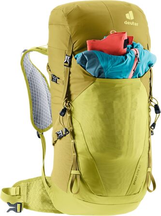 Рюкзак Deuter Speed Lite 30 для туризму, легкий, зелений