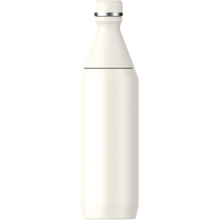Термос пляшка Stanley All Day Slim, 0.6 л, нержавіюча сталь, кремова, 6 годин холод, 11 годин лід, BPA-free, герметична, для води, підходить для посудомийки