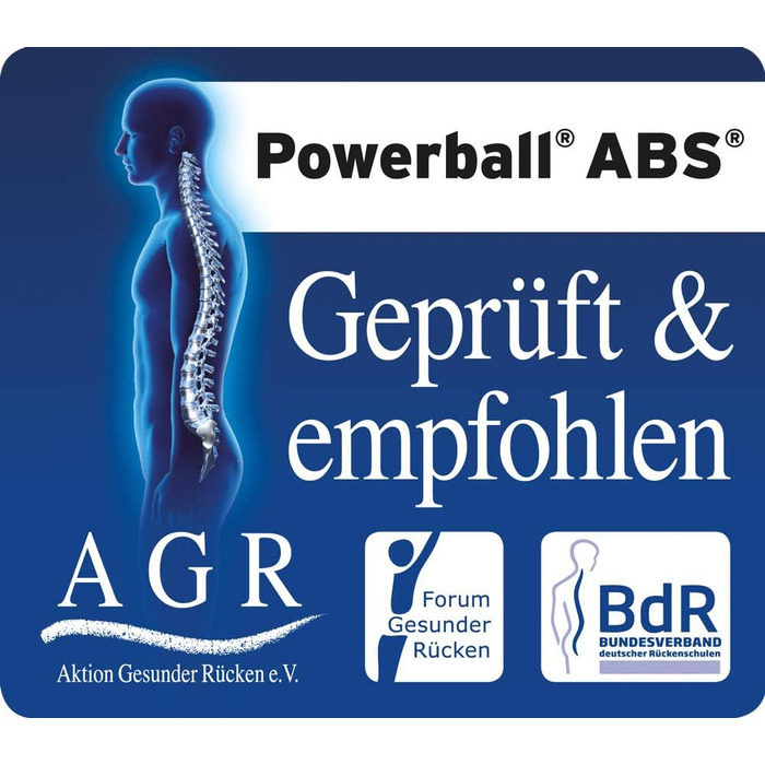 М'яч Togu Powerball Premium ABS 65 см Blue (Burstproof)