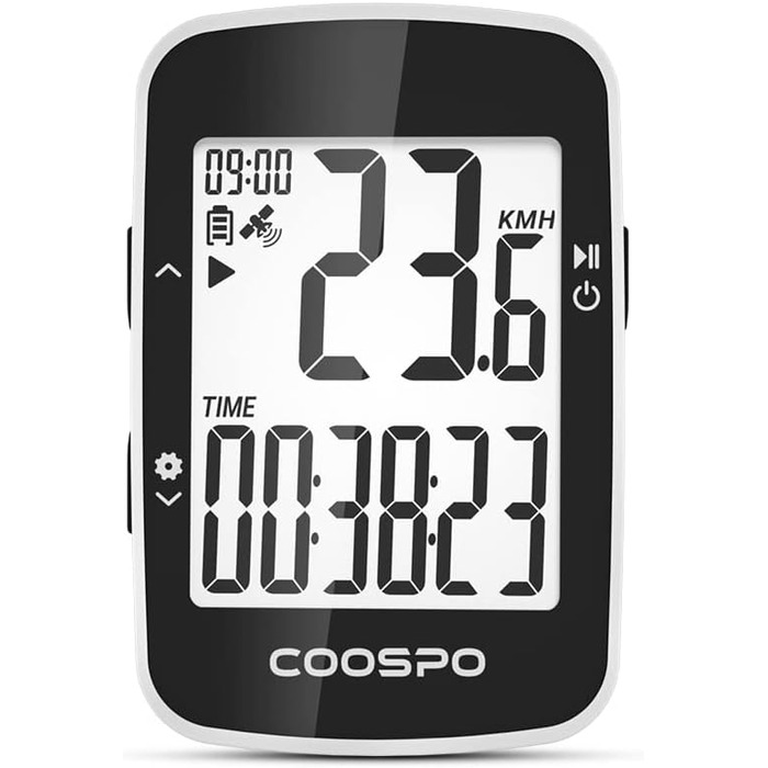 Велокомп'ютер COOSPO BC26 GPS Bluetooth 5.0, водонепроникний, дисплей 2.3