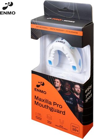 Капа Enmo Maxilla Pro - Adult & Junior 10, тришарова для спорту