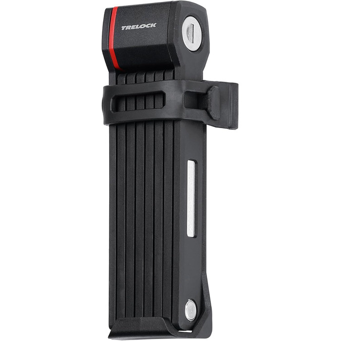 Складаний замок TRELOCK FS 280/100 TWO.GO 100 см з тримачем X-MOVE, рівень безпеки 7, для всіх рам, 2 ключі