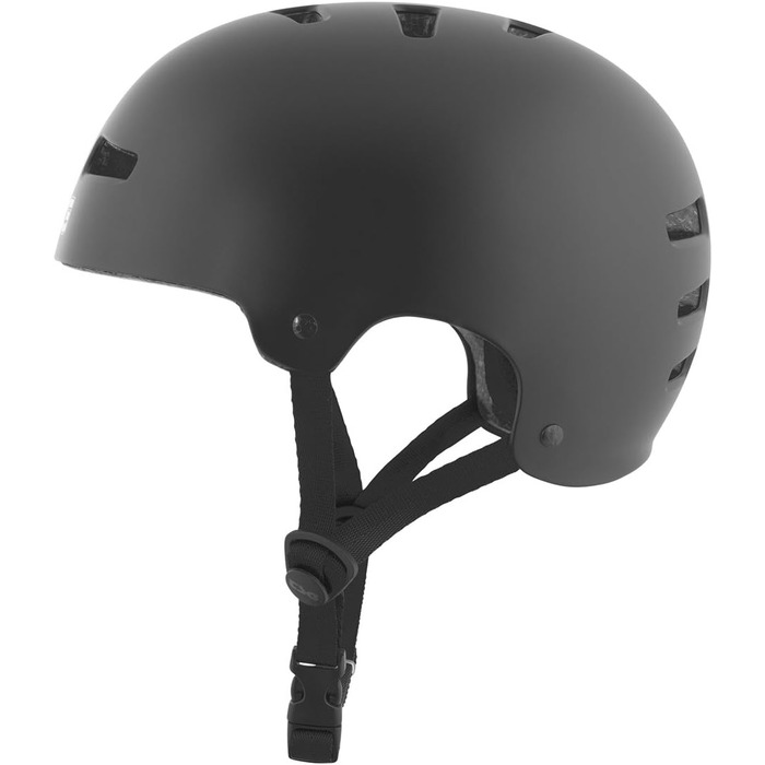 Шолом для скейтборду TSG Evolution, чорний сатиновий, L/XL
