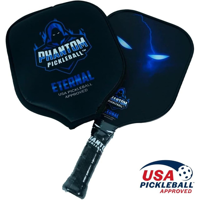 Ракетка для піклболу Phantom Eternal 14мм T700 Carbon Pickleball, схвалено США