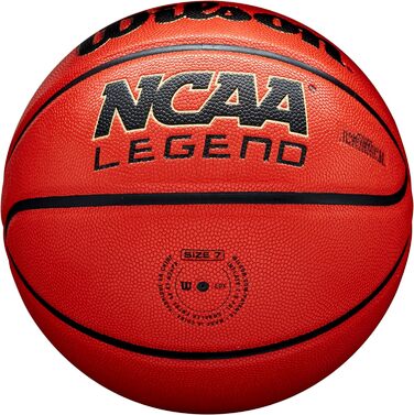 Баскетбольні м'ячі WILSON NCAA Legend 74,9 см, 72,4 см, 69,8 см Легенда 6