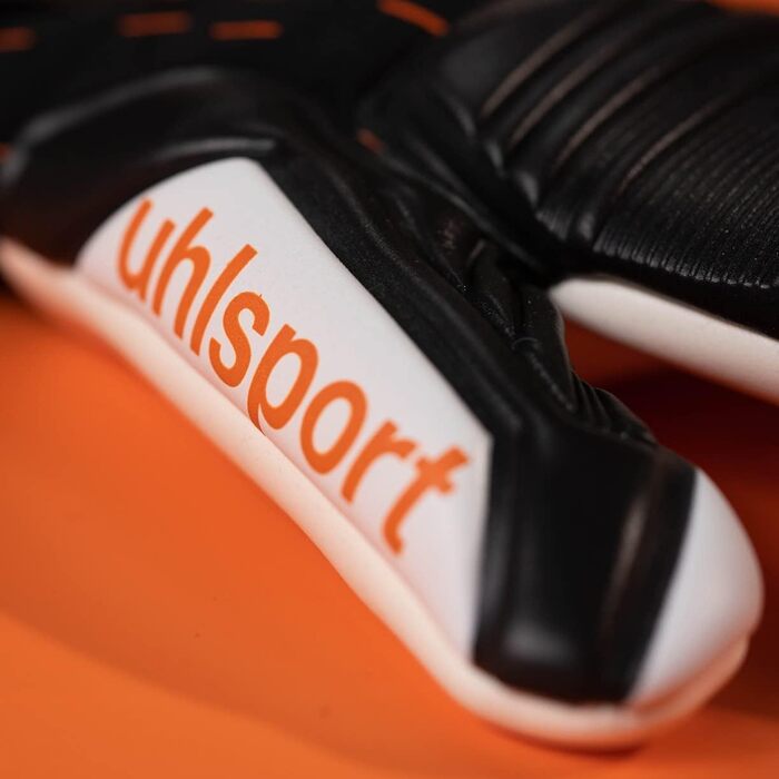 Рукавички воротаря uhlsport Speed Contact Supersoft (чорні/білі/помаранчеві)