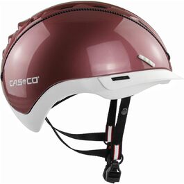 Шолом велосипедний Casco Roadster, англійський рожево-білий (м 55-57см)