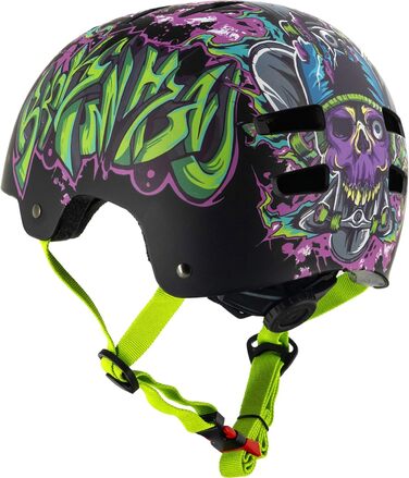 Шолом Broken Head для скейтборду, велосипеда, MTB, BMX, регульований розмір