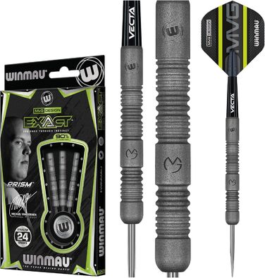 Набір вольфрамових дротиків WINMAU MvG 24 г з польотами та валами