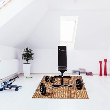 Підлогові захисні мати MOVIT, 3 м², 8 пазлів 60x60x1,2 см, з 16 краями, для тренувань, підкладка, 11 кольорів