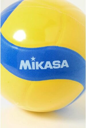 Волейбольний м'яч Mikasa Smile Valley №4 VS160W-Y, для залу, рекомендований тиск 0,10-0,15 кгс/см²