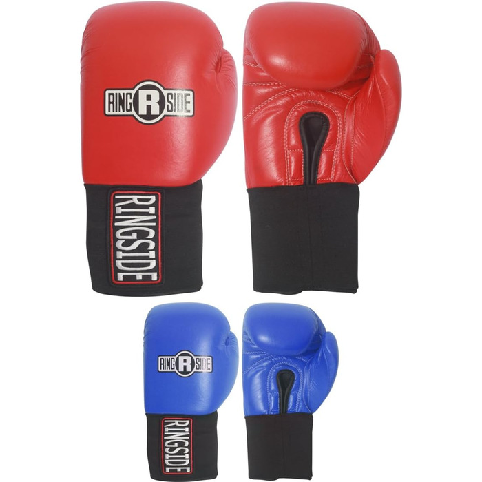 Рукавички Ringside Competition, Velcro, сині, 284 г, 12 унцій