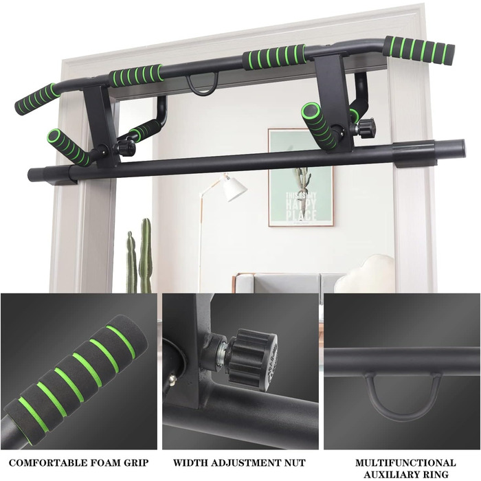 Турнік Gielmiy Pull-Up Bar Портативний без гвинтів, 200кг