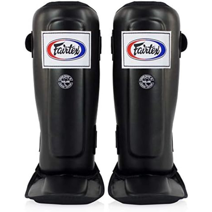 Щитки для гомілки Fairtex SP3, подвійна підкладка, чорні, М