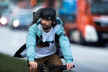 ABUS Stadthelm Skurb – міцний велосипедний шолом для міста, скейтборду, BMX, лонгборду