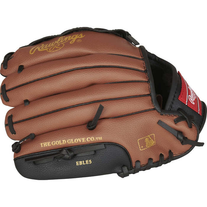 Рукавички Rawlings Players 9'-11.5 RHT, 6-8 років, темно-коричневий/чорний