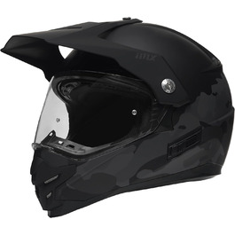 Мотошолом IMX RACING MXT-01 для бездоріжжя, 2 розміри оболонки, 3 розміри EPS, скло з UV-фільтром і сонцезахистом, знімна підкладка
