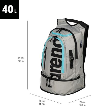 Рюкзак ARENA Unisex Fastpack 3.0 (1 упаковка) (NS, Plum-neonpink)