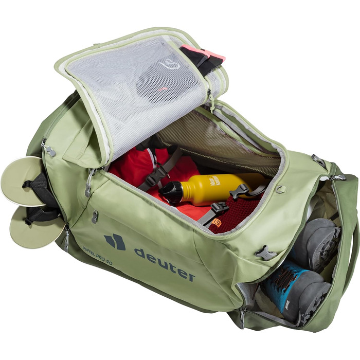 Дорожня сумка Deuter Duffel Pro 90 л, унісекс, мінерал-гроув
