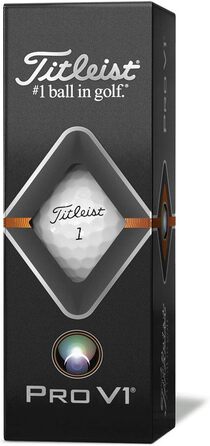 М'ячі для гольфу Titleist Pro V1 2019, упаковка 3 шт.