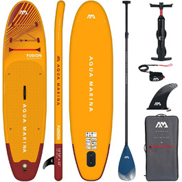 Надувна SUP-дошка Aqua Marina Fusion 330x81x15 см, комплект 2021, для веслування стоячи