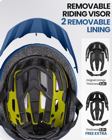Велосипедний шолом OutdoorMaster MIPS з вентиляцією, змінними підкладками, для підлітків та дорослих, для гірського і шосейного велосипеда