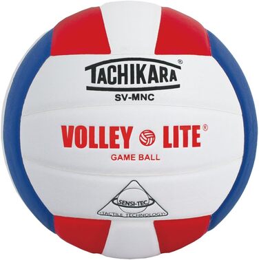 Волейбольний м'яч Tachikara Volley-Lite різнокольоровий, легкий, для тренувань