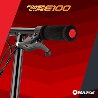 Електросамокатб Razor Power Core E100, 100 Вт, 8", до 11 миль/год, 60 хв, від 8 років