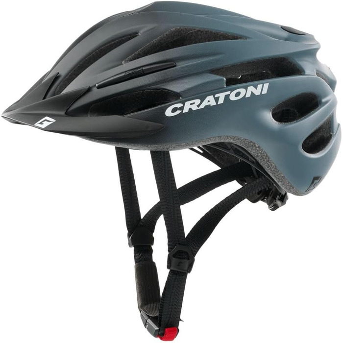 Шолом Cratoni Pacer JR MTB молодіжний, чорний/сірий матовий (XS/S)