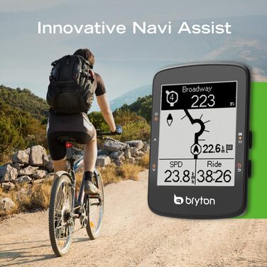 Велокомп'ютер Bryton Rider 460 GPS, 32 год, Bluetooth, ANT, для електровелосипеда