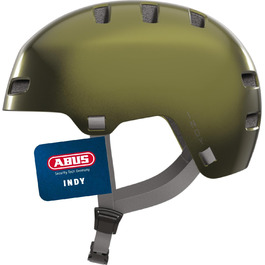 Велошолом ABUS INDY для MTB, скейтборду, слоупстайлу та дерту, з покращеним захистом, для підлітків і дорослих