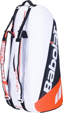 Тримач ракетки Babolat Pure Strike 4-го покоління, 6 тенісних сумок (білий/червоний)