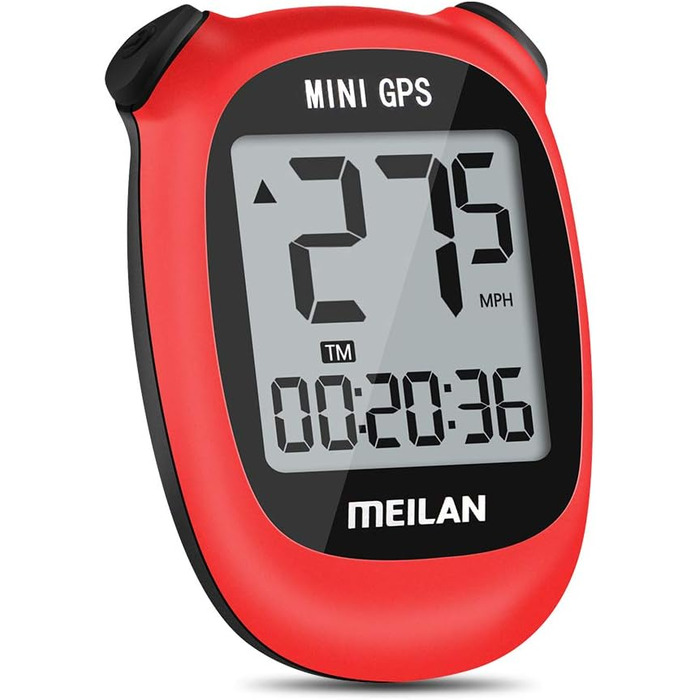 Велокомп'ютер MEILAN M3 Mini GPS, водонепроникний, червоний