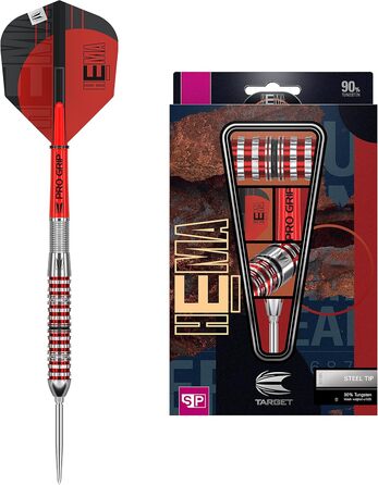 Таргет для дартсу Hema 90 Wolfram Swiss Point Steeldarts (25G, 03)