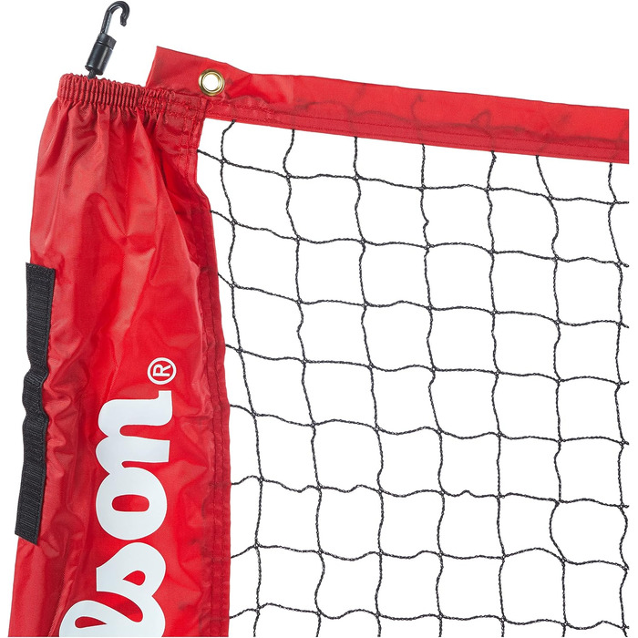 Wilson Tennis Net (NS, Red/Black)