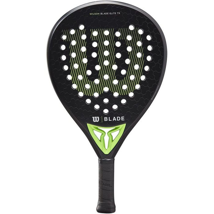 Ракетка Wilson Elite TX V2 Padel, унісекс, чорна, 2 EU