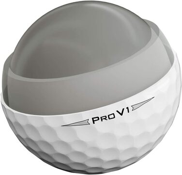 М'ячі для гольфу Titleist Pro V1 2019, упаковка 3 шт.