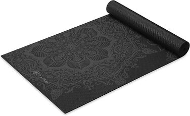 Килимок для йоги Gaiam - Преміум, товстий, 172x61 см, Midnight Mandala