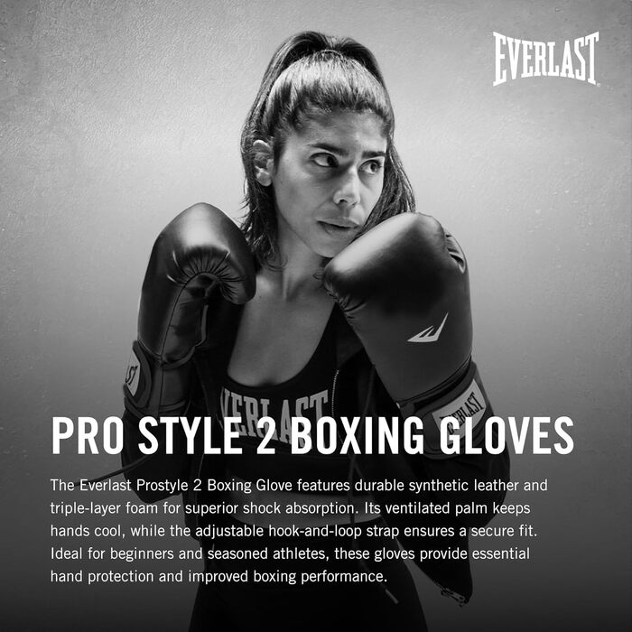 Боксерські рукавички Everlast Prostyle 2 для тренувань, 12 oz, рожеві