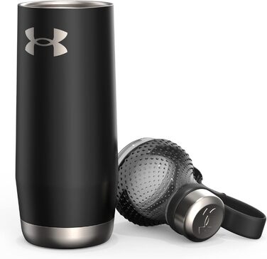 Пляшка для води Under Armour Infinity 650 мл, сатинова чорна, спортивна, 22oz