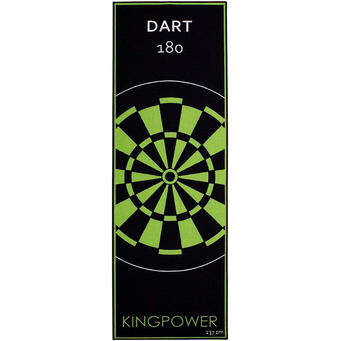 Килим Kingpower Dart 237x80 см, дизайн 5, з лінією та кожухом