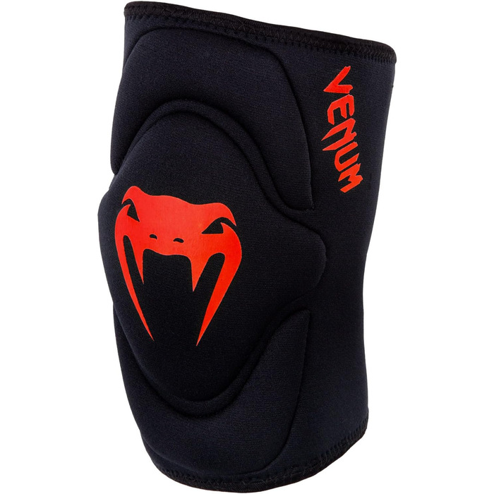 Наколінники Venum Kontact XL, чорні/червоні, для спорту