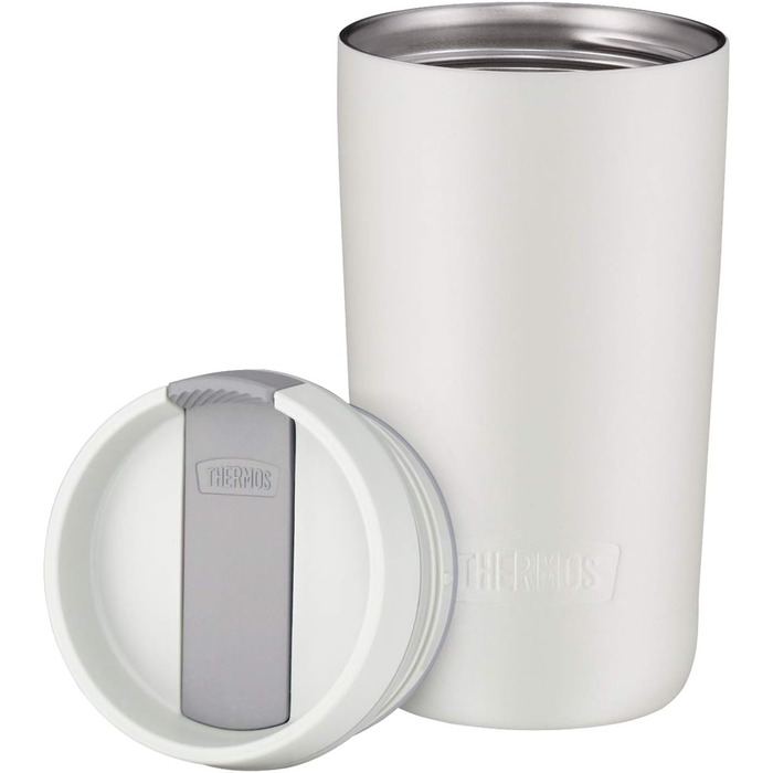 Термокружка Thermos GUARDIAN MUG 0,35 л, біла, з нержавіючої сталі з порошковим покриттям, герметична, для кави та напоїв, підходить для посудомийної машини