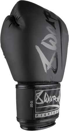 Боксерські рукавиці 8 Weapons Boxing Gloves Unlimited 2.0 Матово-чорний 16 унцій