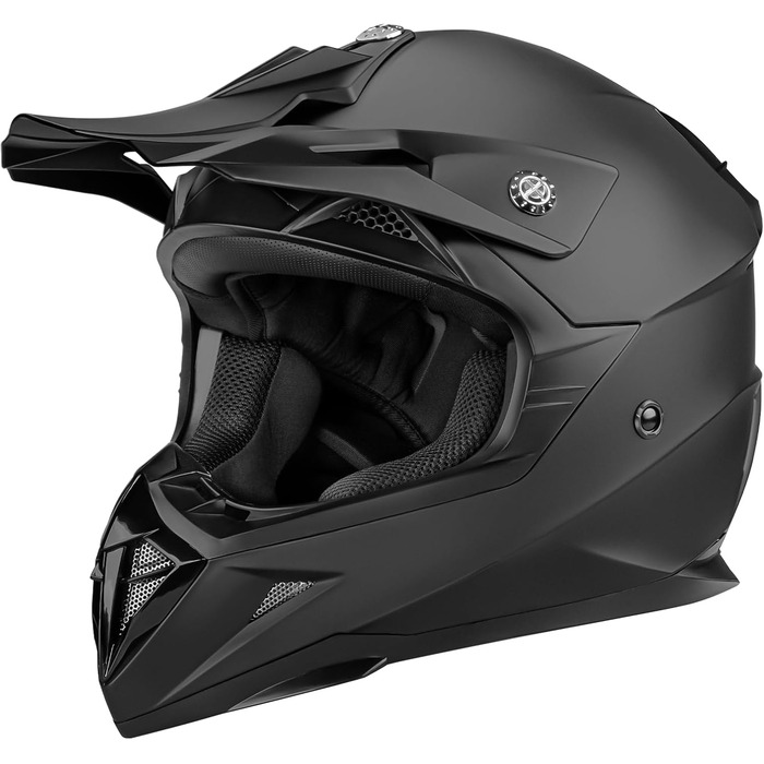 Мотокросовий шолом Yema YM-915 Fullface для ендуро, даунхілу, квадроцикла, MTB, BMX, сертифікат ECE, для дорослих чоловіків та жінок (M)