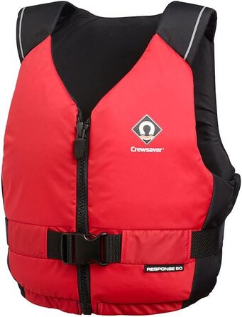 Розміри - Junior, 2017 Crewsaver Junior Response 50N Buoyancy Aid Red 2600J